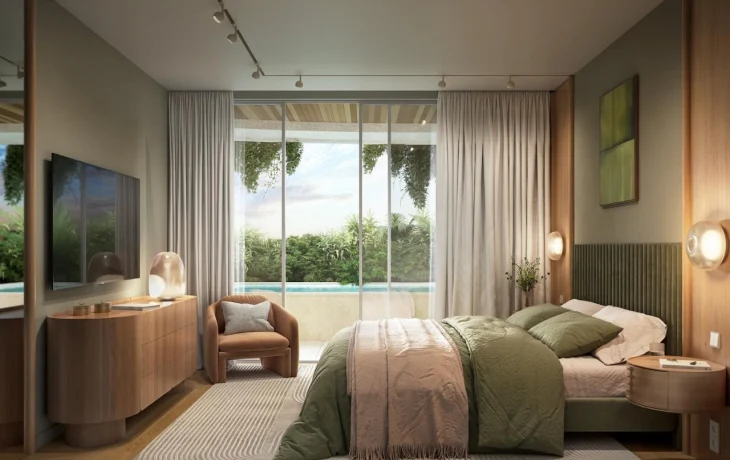 Просторные апартаменты с собственным бассейном в Layan Verde